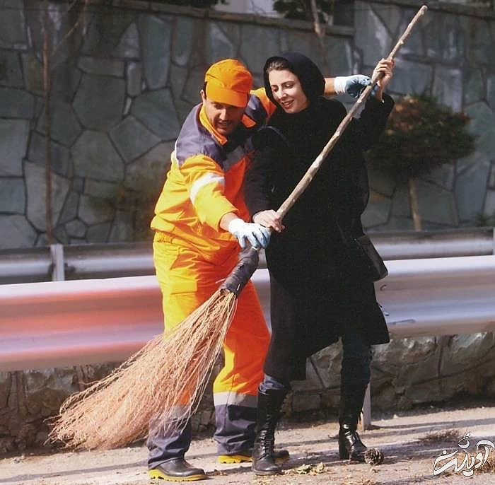 لیلا حاتمی و حامد بهداد در نارنجی پوش لیلا حاتمی و حامد بهداد